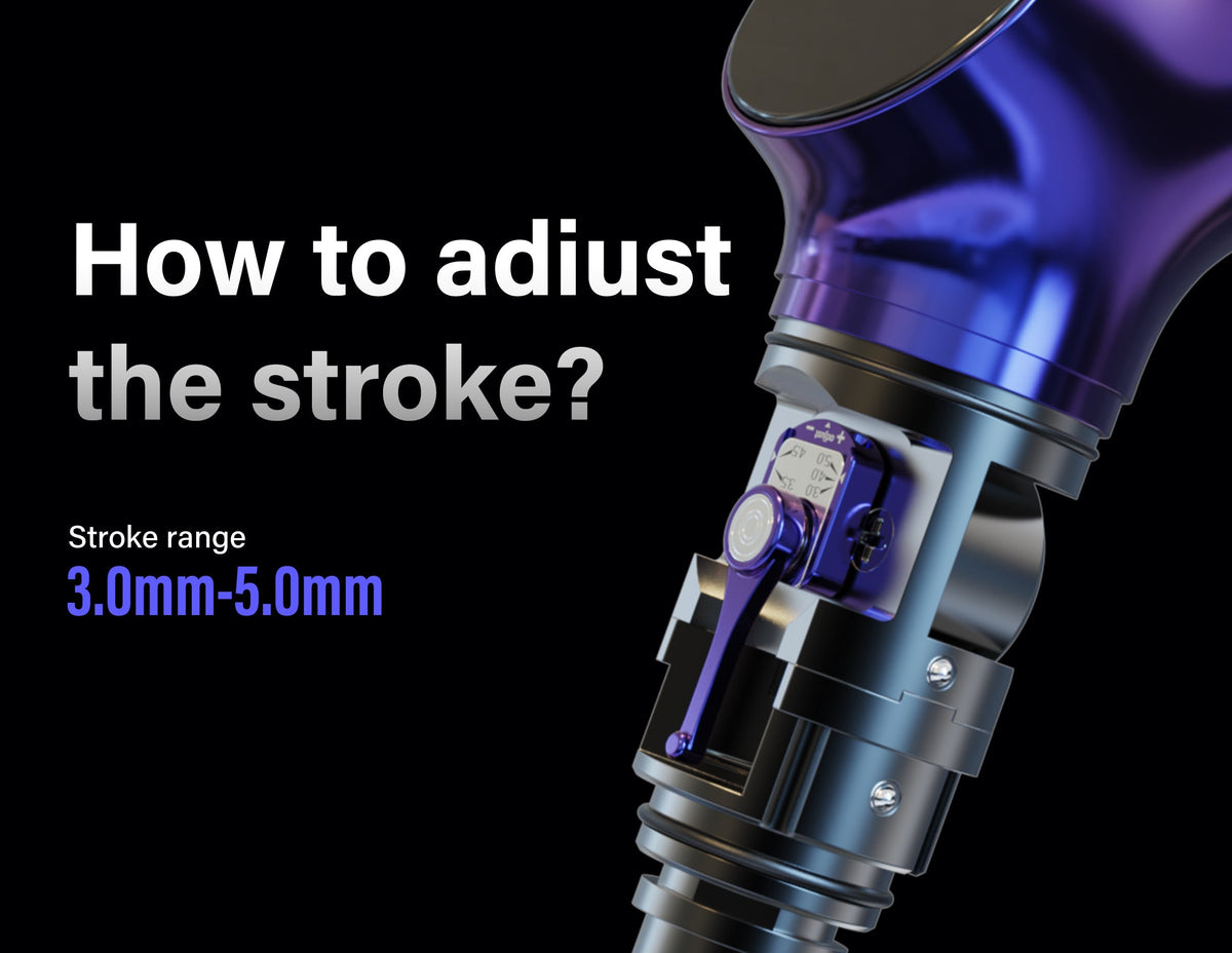 How to adjust the stroke?