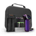 CO-Y Tattoo Machine Package – Complete Set with Batteries, Charger, Display Screen, and Carrying Case